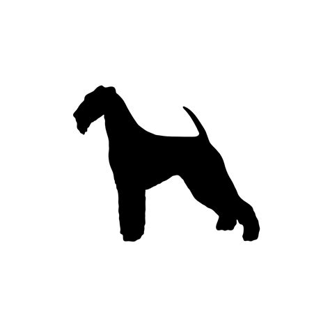Miniature Schnauzer Dog breed Airedale Terrier Otterhound Irish Terrier - Silhouette png ...