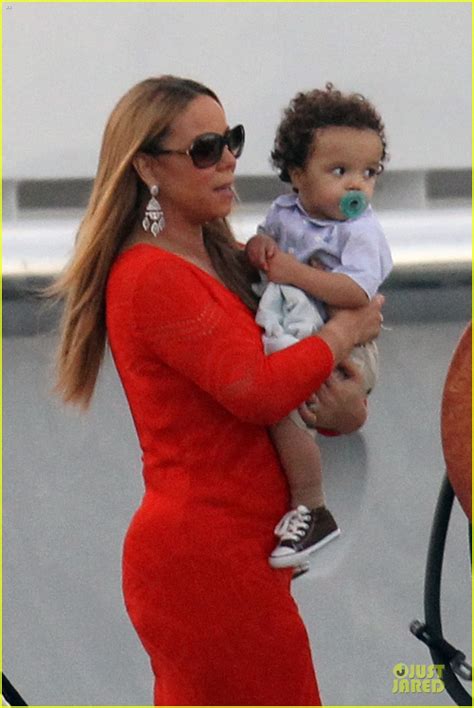 Mariah Carey And Nick Cannon Australia Sailing With The Twins Photo