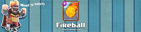 Fireball Clash Royale Clash Royale Arena
