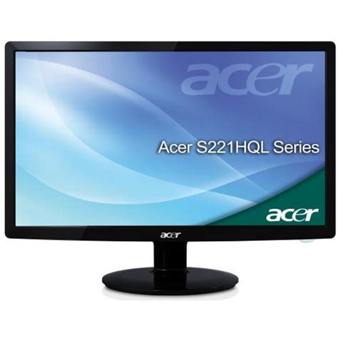 Acer S221hql 215 Inch Led Tft Monitor 169 120000001 5ms 250cdm2