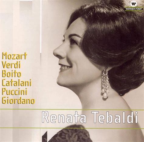 Portraits Renata Tebaldi Renata Tebaldi Cd Album Muziek