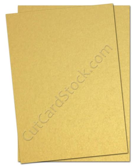 Stardream Metallic Gold 105 Lb Cardstock Card Stock Cards Midori