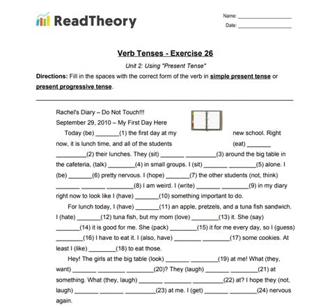 Verb tenses