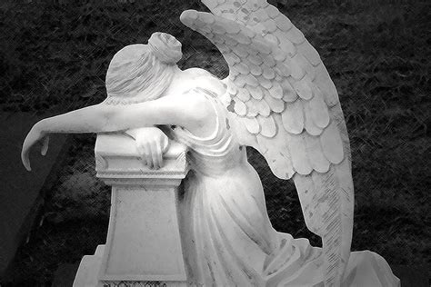 Online Crop Hd Wallpaper Angel Statue Cry Crying Sad Sadness