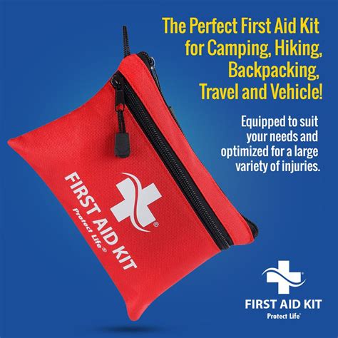 First Aid Kit For Backpacking Travel Hiking And Camping
