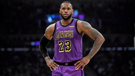 Lebron James In Lakers Jersey Wallpaper Collection