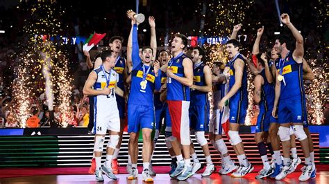 Italy Win Fivb Volleyball Mens World Championship 2022