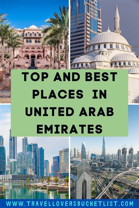 Top And Best Places In United Arab Emirates Abu Dhabi Travel Dubai