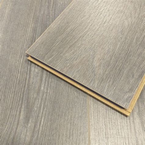 Laminate Flooring Mixed Wood Gray 193mm Flat