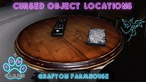 Phasmophobia Grafton Farmhouse Cursed Object Locations Youtube