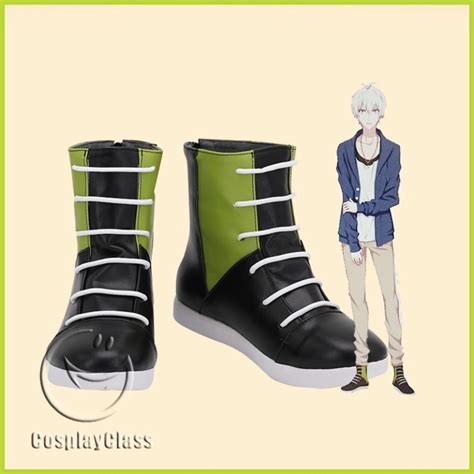 Idolish7 Yotsuba Tamaki Black Cosplay Shoes Cosplayclass