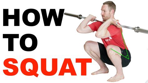 How To Perform A Perfect Squat Youtube