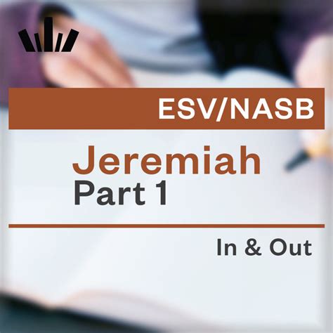 Jeremiah Bible Studies Precept Uk Know God Deeply Live Differently
