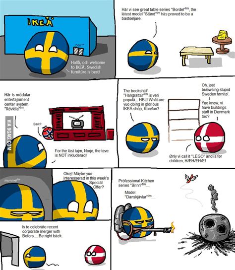 sweden vs denmark in a nutshell 9gag
