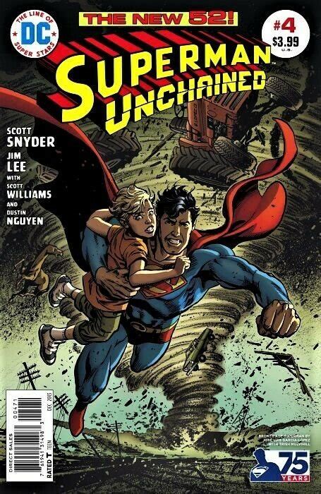 Comic Book Superman Unchained 4 Cover H Anniversar