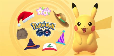 Pokemon Go Pikachu Wearing All Special Hat Event Announced