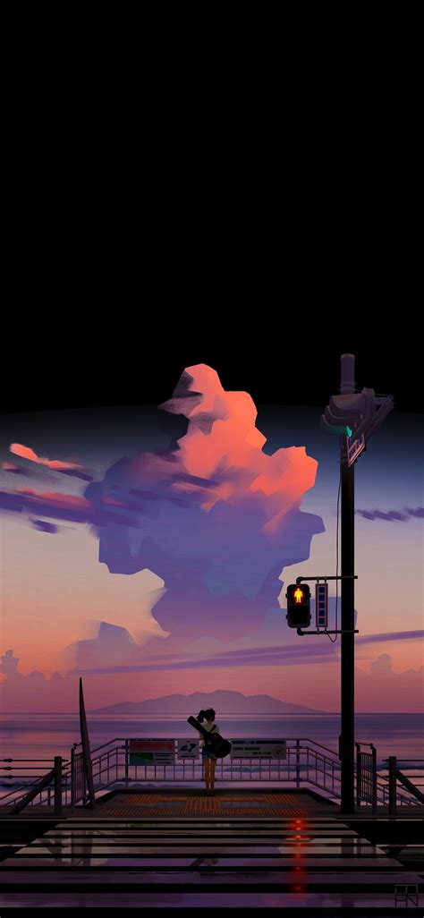 Anime Aesthetic Sunset Wallpapers Top Free Anime Aesthetic Sunset