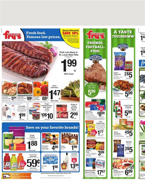 You can also make an itinerary to mesa where fry's food is located. Fry's Food Ad Feb 3 2016
