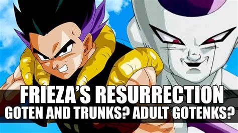 Dragon Ball Z Friezas Resurrection Goten And Trunks Adult Gotenks In
