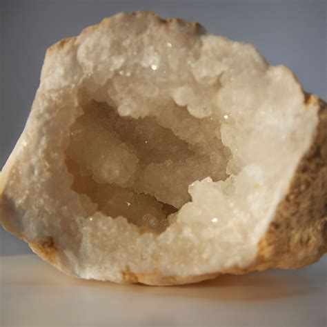 Clear Quartz Crystal Geode Etsy