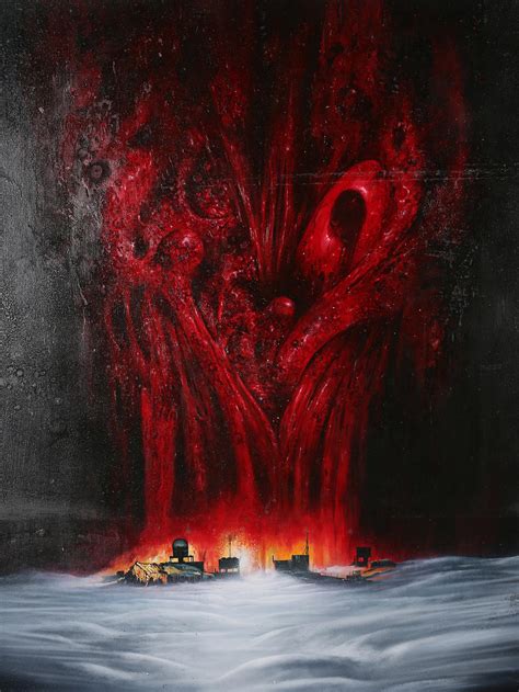 THE THING (1982) - Final Artwork for UK Quad Poster - Current price: £7000