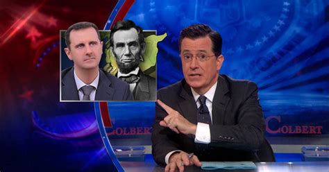 President Assad S Reelection Bid The Colbert Report Video Clip Comedy Central Us