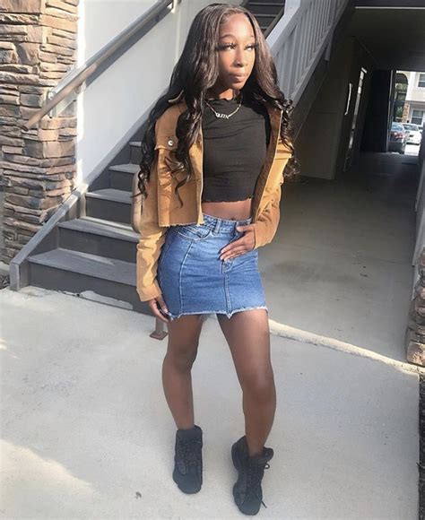 pin by 𝕾𝖀𝕹🦋 on ℓσσквσσк pretty black girls baddie outfits black girl cute outfits