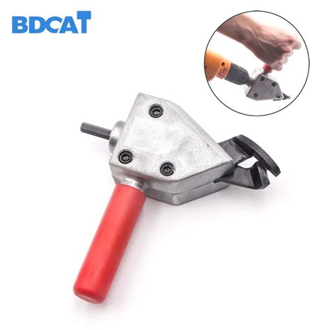 Bdcat New Nibble Metal Cutting Sheet Nibbler Saw Cutter Tool Drill