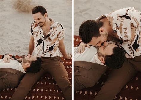love is love lgbtq same sex engagement session in palm springs — may iosotaluno
