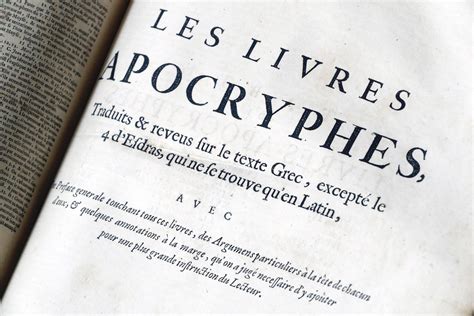 Contenu Des Manuscrits De La Mer Morte Pdf - Qu’est-ce que les apocryphes ? Dans Réforme – Michael Langlois