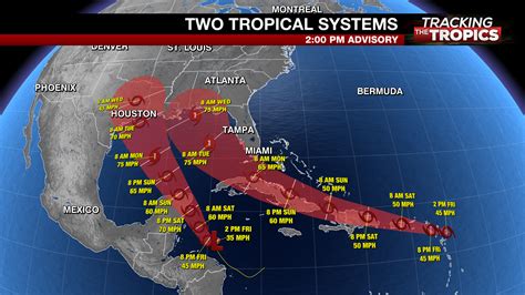 Tracking the Tropics: Tropical Storm Laura forms in Atlantic, Marco ...