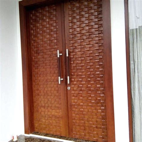 Salah satunya adalah model 2 pintu dengan desain minimalis yang dapat membuat rumah jadi terlihat lebih menarik. 21 Model Pintu Utama Rumah Minimalis 2 Pintu 2019 | Dekor ...
