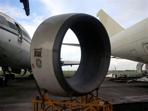 Engine Cowling Boeing 747 Airplane House Aircraft Engine Gas Turbine