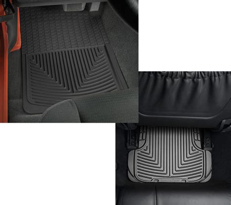 Weathertech All Weather Front And Rear Floor Mats For 71 86 Jeep Cj 5 Cj