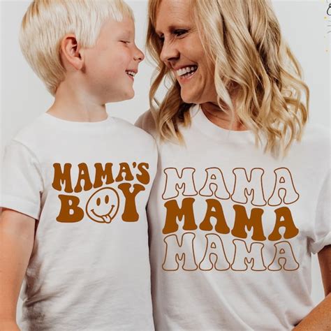 Mother Son Matching Etsy