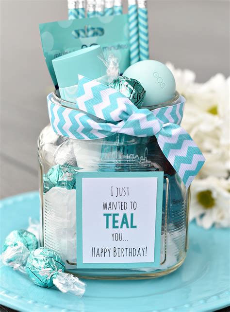 After all, on a planet with 8 billion people on it, what are the odds you'd find a person who shares your and given how exceptional your bff is, when their birthday rolls around, it's important to give them a gift that reminds him or her just how special they are to you. Teal Birthday Gift Idea for Friends - Fun-Squared