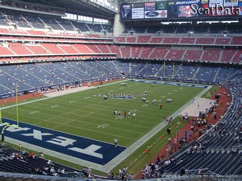 Houston Texans Nrg Stadium Section Rateyourseats Com