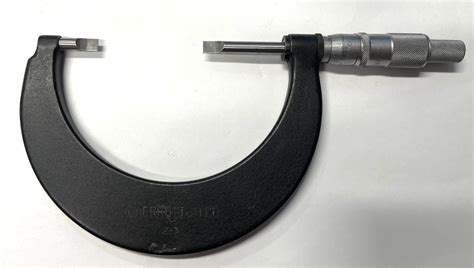 Scherr Tumico 07 0030 12 Blade Micrometer Tubular Frame 2 3 Range