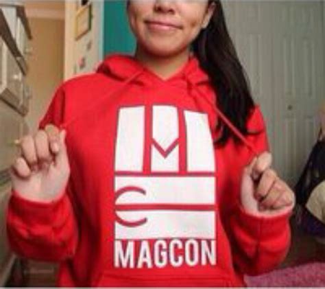 Magcon Logo Hoodie Red Magcontour