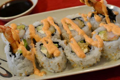 Gluten Free Shrimp Tempura Roll With Spicy Mayo In 2019 Shrimp