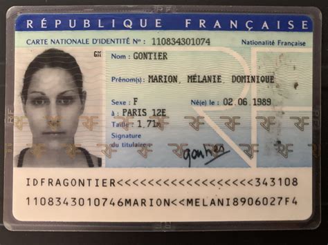Carte D Identit Nationale Fran Aise Refaire Sa Carte Didentit