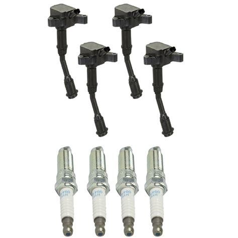 Set Of 4 Isa Ignition Coils And 4 Motorcraft Spark Plugs Compatible
