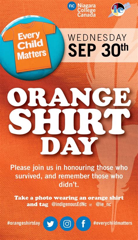 Orange Shirt Day Niagara College International Division