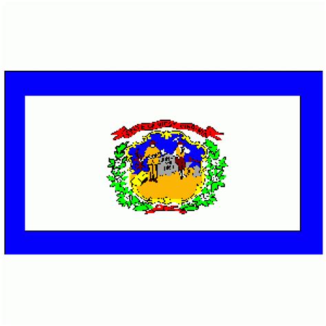 Wv Flag State Of West Virginia Flag Ultimate Flags