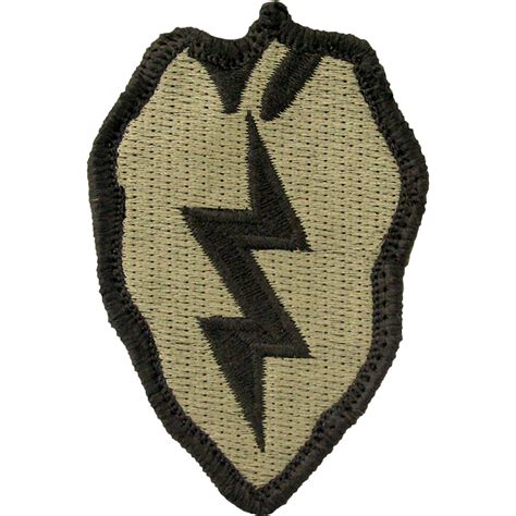 Army 25th Infantry Division Unit Patch Ocp Rank And Insignia