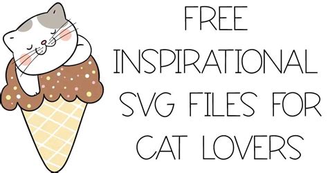 3 Free Cat SVG Files For Handmade Cards | Create To Donate