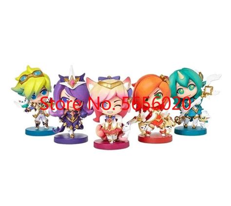 League Of Legends Star Guardian Series Ver Two Mini Anime Figures Toys