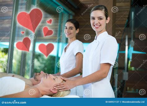 Woman Giving Man Head Massage Stock Illustrations 5 Woman Giving Man Head Massage Stock