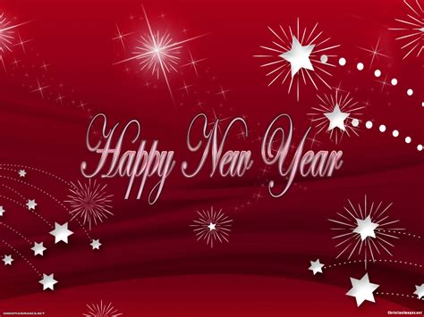 New Year Red Background Christian Images