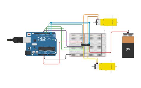 Circuit Design Wiring L293d Motor Driver Ic With Dc Motors And Arduino